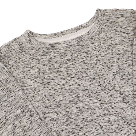 Gap Gapfit Sweatshirt Womens Size L Space Dyed Quilt Crinkle Pullover Drawstring - Picture 3 of 9